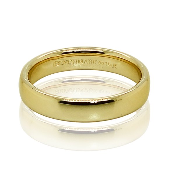 Men's Wedding Band 14K Yellow Gold - Picture 1 of 4